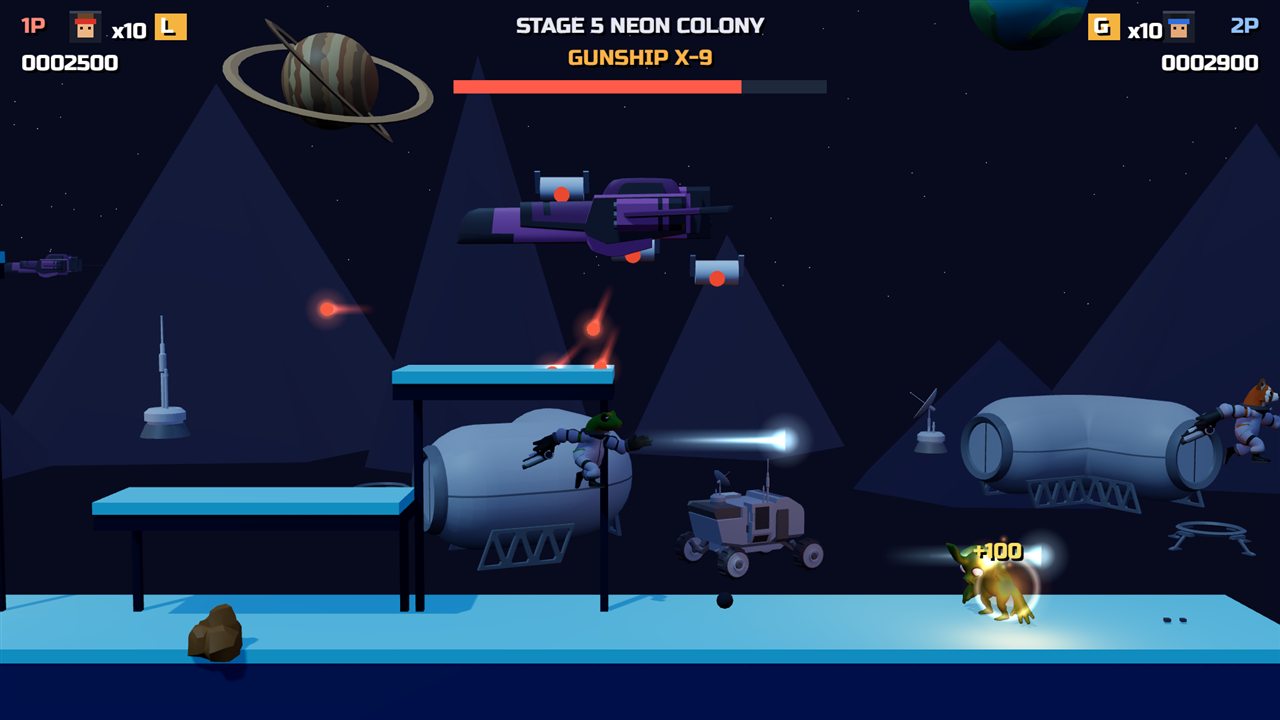SPACE SHOOTER – Blast aliens across eight planets with animal astronauts